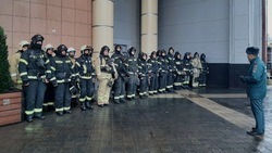 Пожарно-тактические учения прошли в «СитиМолле Белгородском» в Дубовом
