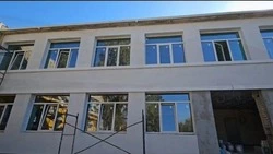 Капитальный ремонт школы в селе Никольское продолжается