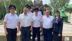 Молодые сотрудники ОМВД России по Белгородскому району дали клятву верности стране и её народу 