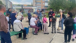 Сотрудники ОМВД России по Белгородскому району организовали сход граждан