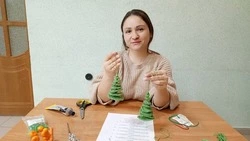 Мастер-класс «Символы нового года» прошёл в КЦ села Беловское