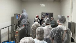 Студенты Белгородского ГАУ посетили мясоперерабатывающий завод «ГК Агро-Белогорья»