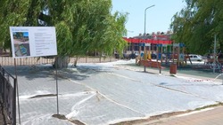 Новая детская площадка появилась в Комсомольском Белгородского района