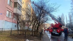 Белгородские спасатели ликвидировали пожар в квартире в Старом Осколе
