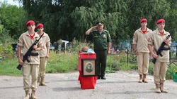 Перезахоронение останков сержанта Красной армии прошло в Белгородском районе