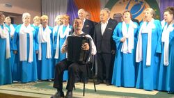 Белгородский хор пенсионеров «Надежда» выступил в Беловском