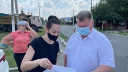 Глава администрации Белгородского района выехал в Октябрьский
