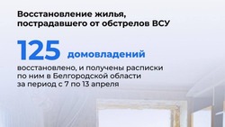 Вячеслав Гладков проинформировал о восстановлении повреждённых в результате обстрелов домов
