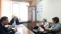 Владимир Перцев провёл личный приём граждан Белгородского района