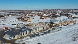 Строительство школы на 100 мест продолжилось в Репном Белгородского района