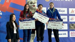 Белгородские спортсменки приняли участие в Международном турнире по вольной борьбе в Якутске