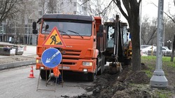 Дорожники приступили к ремонту малого проезда проспекта Богдана Хмельницкого в Белгороде
