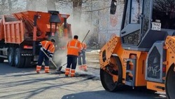 Рабочие отремонтируют около 13 тыс. кв. м дорожного полотна в Белгородском районе