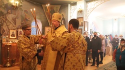 Православные жители Белгородского района отметили престольный праздник Знаменского храма