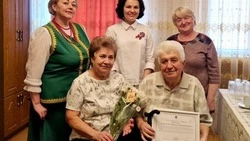 Супружеская пара из Пушкарского поселения отметила 60-летие совместной жизни