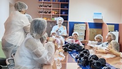 Воспитанники детского сада №32 села Стрелецкое побывали на фабрике мороженого «Бодрая корова»