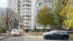 Многоквартирный дом в Белгороде пострадал при обстреле со стороны Украины