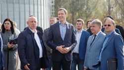 Первый вице-губернатор Денис Буцаев побывал в Губкинском городском округе