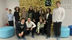 Ученики Беломестненской школы побывали на экскурсии в Школе 21 в Белгороде