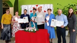 Три супружеские пары из Белгородского района отметили 50-летие совместной жизни