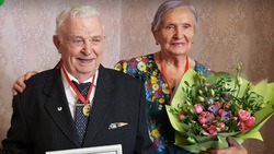 Семья Кузьминых из Белгородского района отметила 65-летний юбилей супружеской жизни