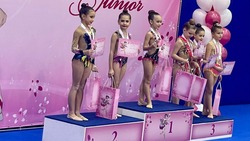 Белгородские гимнастки приняли участие в соревнованиях «Грация Junior Cup»