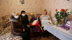Жительница Белгородского района отметила 95-летний юбилей