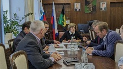 Анна Куташова провела встречу с гендиректором ГУП «Белоблводоканал»