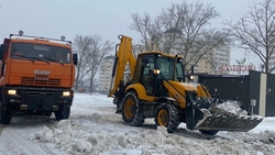 Рабочие вывезли около 60 тыс. кубометров снега с дорог Белгорода с начала зимы
