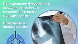 Передвижной флюорограф продолжит работу на территории Белгородского района