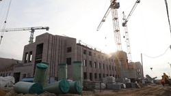 Строительство новой школы продолжается в Стрелецком-23