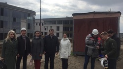 Строительство школы продолжилось в Таврово Белгородского района