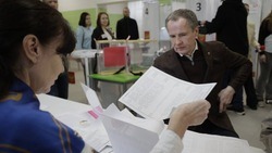 Вячеслав Гладков проголосовал на выборах Президента Российской Федерации