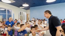  Вячеслав Гладков сообщил о старте заключительной смены этого лета в лагере «Бригантина «Белогорье» 