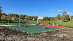 Благоустройство детских спортивных площадок продолжилось в Белгородском районе