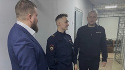 Председатель Общественного совета при ОМВД России по Белгородскому району посетил отдел полиции