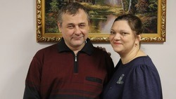 Семья из Октябрьского доставила частичку семейного очага «Сердце России» в Белгородский район 