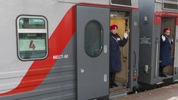 Дополнительный поезд отправится из Белгорода в Москву