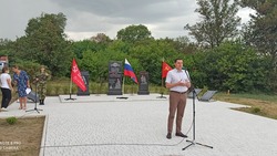 Народный мемориал открылся в селе Малиновка Белгородского района