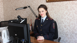 Единственная девушка в роте ДПС ОМВД Белгородского района рассказала о службе в полиции