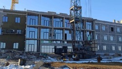 Строительство учебного корпуса с общежитием к комплексу «Алгоритм успеха» продолжилось в Дубовом