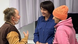 Татьяна Круглякова навестила проживающих в ПВР жителей Белгородского района