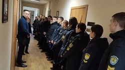 «Студенческий десант» побывал в гостях у сотрудников белгородского районного отдела полиции