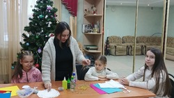 Мастер-класс «Подарки к Рождеству» прошёл в КЦ села Беловское
