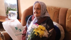 Жительница села Пушкарное Белгородского района отметила 90-летие
