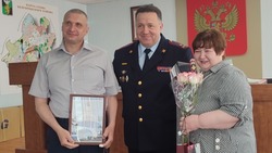 Сотрудники ПДН Белгородского района принимали сегодня поздравления 