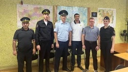 Сотрудники ОМВД России по Белгородскому району получили ключи от нового участкового пункта