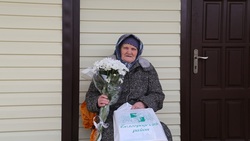 Жительница Пушкарного отметила 90-летие