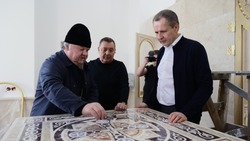 Вячеслав Гладков посетил с рабочим визитом Нижний Ольшанец Белгородского района