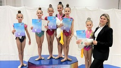 Спортсменки из Белгородского района приняли участие в открытом турнире по художественной гимнастике